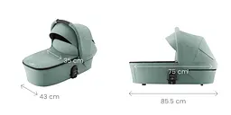 Люлька до коляски Britax-Romer Smile 5Z Lux Soft Taupe (2000039634) - мініатюра 5