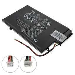 Акумулятор для ноутбука HP EL04XL (ENVY 4-1000, 4-1100, 4-1200, SLEEKBOOK 4T-1000 series) 14.8V 3400 mAh 52Wh Black (HSTNN-IB3R) - мініатюра 2