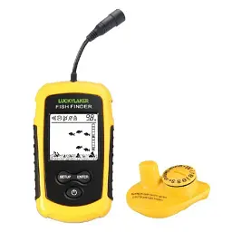 Ехолот Fish Finder портативний для берега та човна відображення риби та рельєфу дна - мініатюра 3