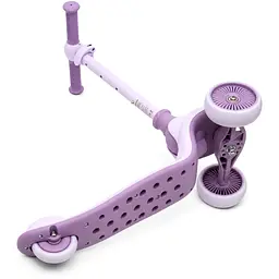 Самокат iSporter Deluxe LED пурпурний (M5_Purple) - мініатюра 10
