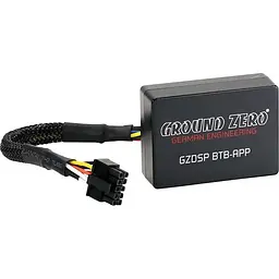 Інтерфейс для бездротової потокової передачі музики Ground Zero GZDSP BTB-APP - мініатюра 2