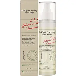 Двофазний освітлювальний тонер для обличчя AXIS-Y Dark Spot Correcting Glow Toner 125 мл