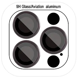 Захисне скло Epik Metal Classic на камеру (у упак.) для Apple iPhone 18 Pro (6.3") / 18 Pro Max (6.9") Бордовий / Deep Cherry