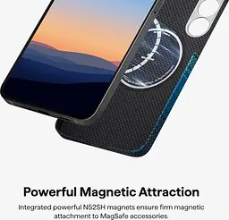 Чохол протиударний Pitaka Tactile Woven Edge Case MagSafe для Samsung Galaxy S25 (S931) Sunset KS2503 - мініатюра 8