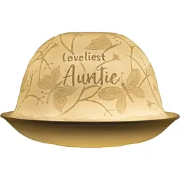 Nordic Lights Lovelistes Auntie Bone Порцеляновий свічник з абажуром для чаю, подарунок 62352