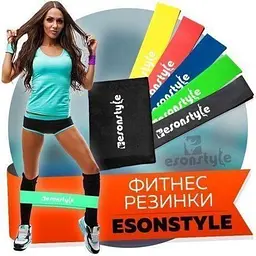 Фитнес резинки Fitness rubber bands (коробка + чехол) - мініатюра 5