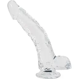 Прозорий фалоімітатор Alive Jelly Dildo Stallion