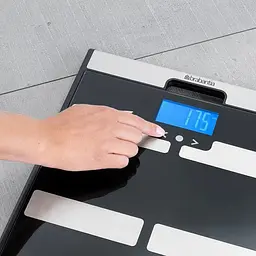 Ваги підлогові Brabantia Scale чорні (481949) - мініатюра 2