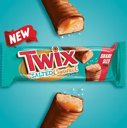 Шоколадний батончик Twix Salted Caramel 46 г - мініатюра 3