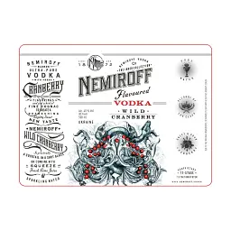 Настоянка Nemiroff Wild Cranberry 40% 0.5 л - мініатюра 5