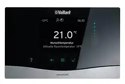 Програмований погодозалежний регулятор Vaillant sensoHOME VRT 380/2 з сенсорним керуванням