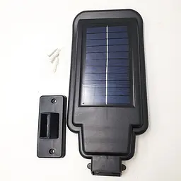 Ліхтар вуличний акумуляторний світильник 2200mA на сонячній батареї 20W LED Solar Street Light UKC T-210 - мініатюра 11