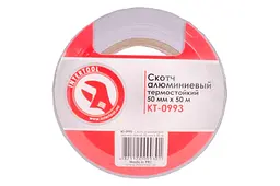 Стрічка клейка універсальна армована скотч Intertool 50 мм х 50 м KT-0993 - мініатюра 5