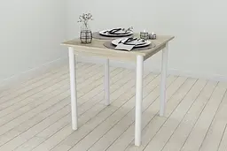 Кухонний стіл Ferrum-decor Агата 75x70x70 Білий ДСП Сонома 16мм (FRD-106240) - мініатюра 5