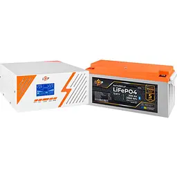 Джерело безперебійного живлення [ДБЖ] LogicPower LPM-PSW-1500VA + АКБ LiFePO4 2560Wh Smart BT [36817] [125159] - мініатюра 2
