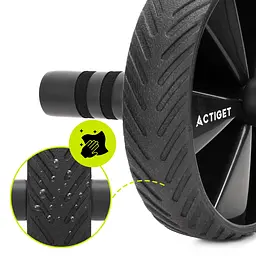 Ролик (гімнастичне колесо) для преса Actiget Ab Wheel ACT0110 Black - мініатюра 3