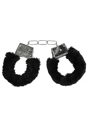 Наручники - Ouch! Beginner's Handcuffs Furry Black