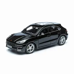 Машина Bburago Porsche MACAN чорний 1:24 (18-21077) - мініатюра 3