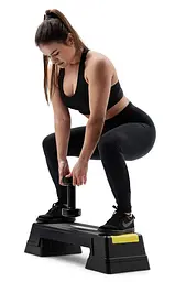 Степ платформа Hop-Sport HS-PP020AS чорно-жовта - мініатюра 6