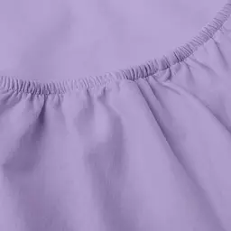 Простирадло Cosas на резинці фланель 100х200 lavender, лаванда (Flannel_25Lavender_100x200x20) - мініатюра 2