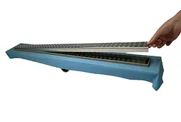 Душовий канал з горизонтальним фланцем Maxiflow Standart Line 60 см грати Квадрат 4022.TY050K.060.1 - мініатюра 7