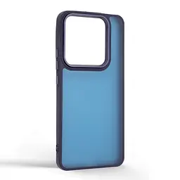 Противоударный чехол для Xiaomi Poco M7 Pro 5G, Frame, синий, панель-накладка, термополиуретан TPU + поликарбонат PC, защита всего корпуса, защита кнопок и камеры, устойчив к деформациям, ArmorStandart (ARM83161) - мініатюра 2