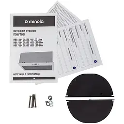 Витяжка вбудована Minola HBI 7664 WH Glass 1000 LED Line - мініатюра 9