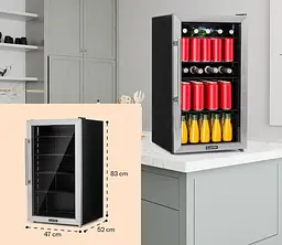 Холодильник для напоїв Klarstein Beersafe 3XL (10033347) - мініатюра 5