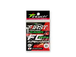 Повідець INTECH флюорокарбон 0,50мм 9кг 20см (2шт/уп) FC First Leader