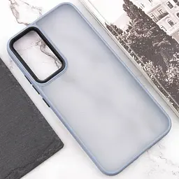 Чохол TPU+PC Lyon Frosted для Samsung Galaxy S23 FE Sierra Blue - мініатюра 4