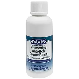 Кондиціонер Davis PRAMOXINE Anti-Itch Creme Rinse Девіс від свербежу для собак і котів (промоксин 1%), 50 мл (PCRR50)