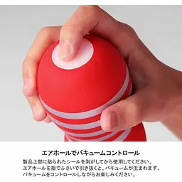 Мастурбатор Tenga Squeeze Tube Cup м'яка подушечка Gentle, 15х5 см - мініатюра 5