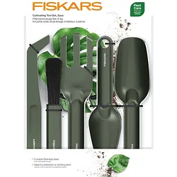 Набір інструментів Fiskars Plant Care для догляду за ґрунтом 5 предметів (1080778) - мініатюра 4
