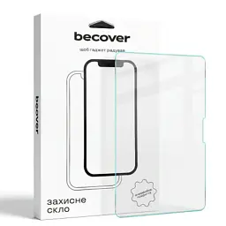 Скло захисне BeCover 3D Edge Full Cover Apple iPad Air 13" M2/M3 (2024/2025) (714775) - мініатюра 7