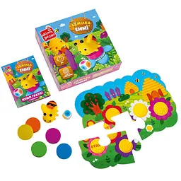 Настільна гра "Бджілка Еммі" українською мовою Vladi Toys 22х22х6 см det0012249 - мініатюра 2