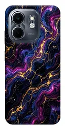 TPU чохол Demsky Purple space marble для Infinix Smart 9 4G / Hot 50i