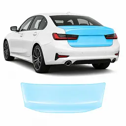 Антигравійна захисна бронеплівка за лекалами для BMW 3 Series G20 2019-2022 - зона кришки багажника