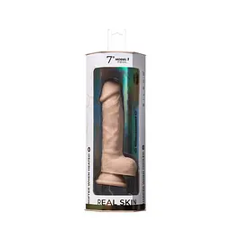 Фалоімітатор SilexD Johnny Real Skin Flesh (7in MODEL 1), суперсофт-силікон+Silexpan SILEXD SX1286 101068 - мініатюра 2