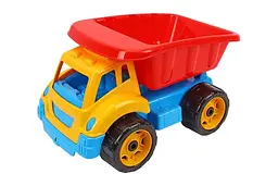 Іграшка самоскид Титан ТехноК 0991 Жовто-червоний shop (2000989617297) - мініатюра 1