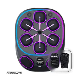 Настінний боксерський тренажер EasyFit з аперкотами (музичний бокс)