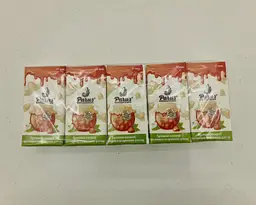 Паперові носові хусточки, Клубника, Полуниця, Одеса, 2-шарові, білий, аромат полуниця, 200ммx190мм +-5%, 10 пач в упаковці - мініатюра 2