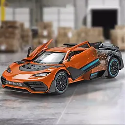 Колекційна металева модель автомобіля АвтоЕксперт Mercedes-AMG One з інерцією, світлом та звуком 1:24 - мініатюра 7