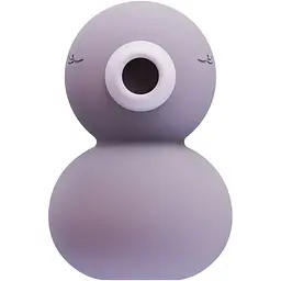 Вакуумний вібратор-качечка CuteVibe Ducky Grey - мініатюра 2