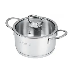 Каструля ARDESTO Luna з кришкою 1,2 л (AR0612S)