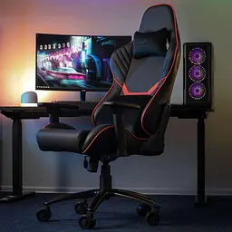 Ігрове крісло 2E Gaming Hibagon Black/Red (2E-GC-HIB-BKRD) - мініатюра 15