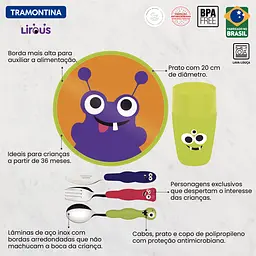 Дитячий набір Baby Lirous, 5 предметів TRAMONTINA kuh0016287 - мініатюра 5
