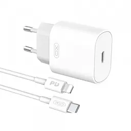 Зарядний пристрій комплект із кабелем XO L91 25 W Адаптер живлення швидкий USB-C iPhone