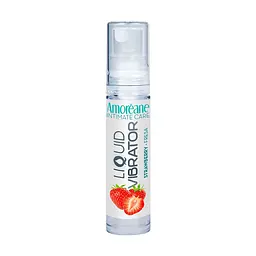 Рідкий вібратор Amoreane Strawberry 10 мл