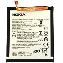 Акумулятор HE345, Nokia 6.1, 3060mAh, оригінал PRC