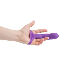 Насадка на палець Simple&True Extra Touch Finger Dong Purple - мініатюра 3